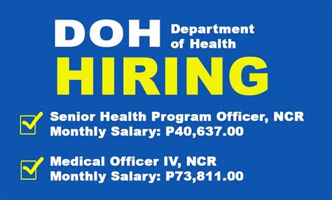 doh hiring|Iba pa.